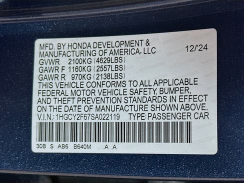 Used 2025 Honda Accord EX-L image 31