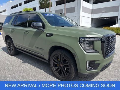Used 2021 GMC Yukon Denali w/ Denali Premium Package RWD image 1