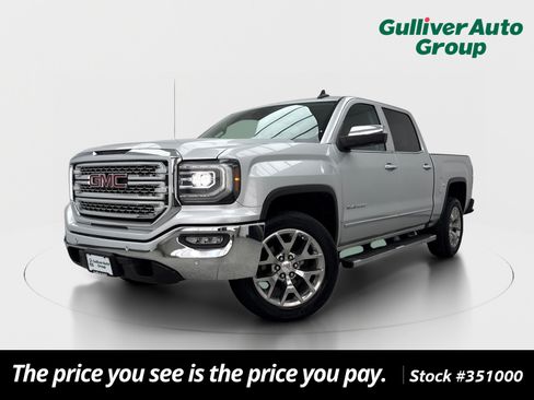 Used 2018 GMC Sierra 1500 SLT w/ Enhanced Driver Alert Package RWD image 1