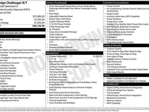 Used 2021 Dodge Challenger R/T RWD image 33
