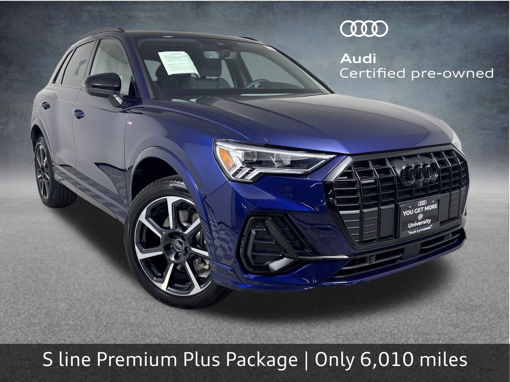 Certified 2025 Audi Q3 2.0T Premium Plus w/ Premium Plus Package AWD/4WD 360° Tour