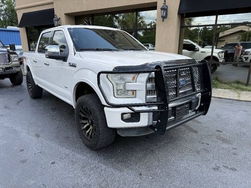 Used 2016 Ford F150 Platinum w/ Equipment Group 701A Luxury AWD/4WD image 1