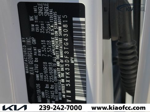 New 2026 Kia Sportage EX w/ EX Panorama Roof Package FWD image 31