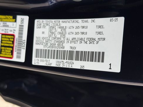 Used 2025 Toyota Tundra SR5 image 44