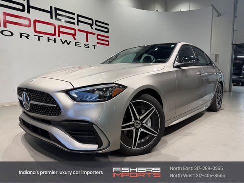 Used 2023 Mercedes-Benz C 300 4MATIC Sedan w/ AMG Line w/ Night Package image 1