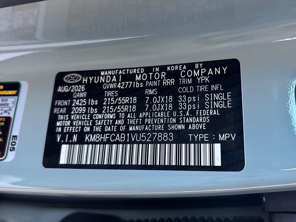 New 2027 Hyundai Kona SEL Sport AWD/4WD image 30