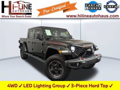 Used 2022 Jeep Gladiator Rubicon w/ LED Lighting Group AWD/4WD image 1