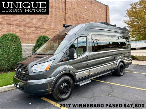 Used 2017 Ford Transit 350 148 High Roof Extended DRW RWD image 1