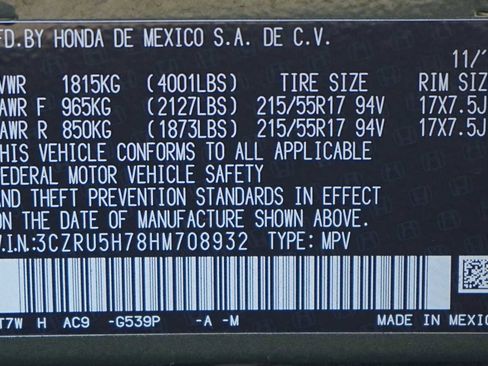 Used 2017 Honda HR-V EX-L image 30