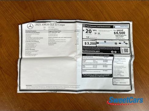Used 2025 Mercedes-Benz GLE 53 AMG 4MATIC Coupe image 58