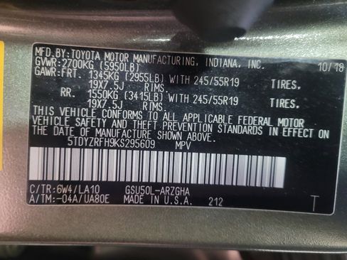 Used 2019 Toyota Highlander Limited image 33