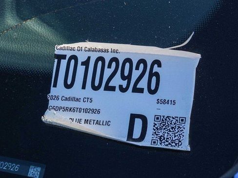 New 2026 Cadillac CT5 Sport image 29