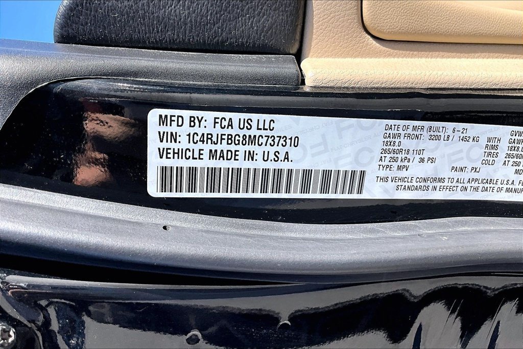 Used 2021 Jeep Grand Cherokee Limited AWD/4WD image 18