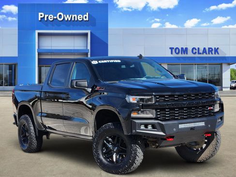 Used 2021 Chevrolet Silverado 1500 Custom Trail Boss w/ Midnight Edition image 1