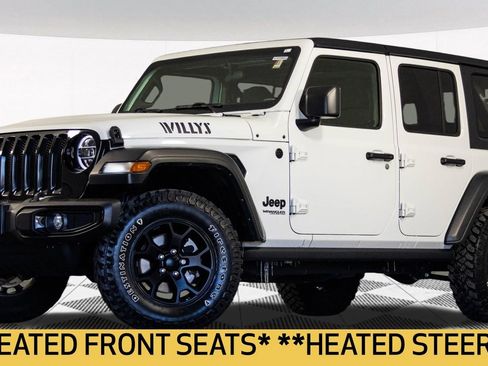 Used 2021 Jeep Wrangler Unlimited Willys image 2