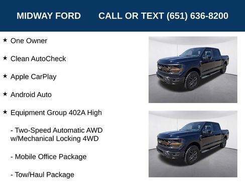 Used 2025 Ford F150 Tremor w/ Equipment Group 402A High AWD/4WD image 7