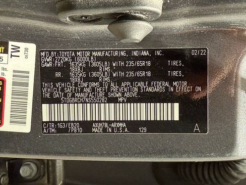 Used 2022 Toyota Highlander XLE image 33