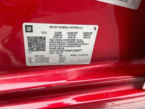 Certified 2021 Chevrolet Silverado 3500 LTZ w/ LTZ Premium Package image 30