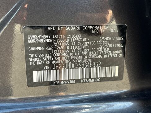 Used 2025 Subaru Crosstrek 2.5i Premium AWD/4WD image 31