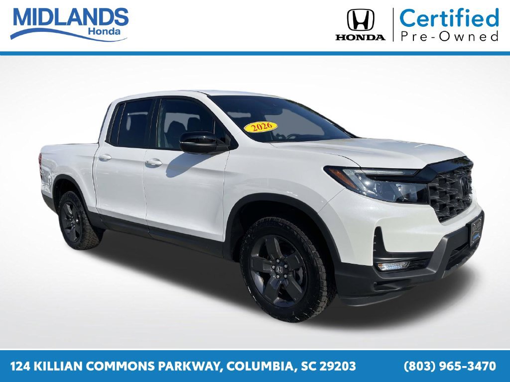 Certified 2026 Honda Ridgeline TrailSport 360° Tour