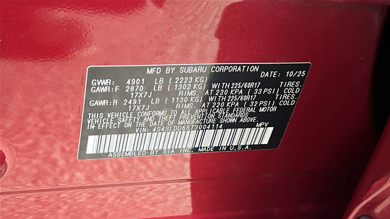 Certified 2026 Subaru Forester Premium AWD/4WD image 31