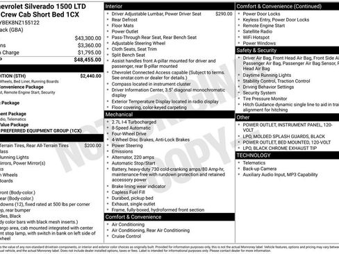 Used 2022 Chevrolet Silverado 1500 Custom w/ Rally Edition AWD/4WD image 31