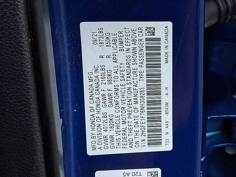 Used 2022 Honda Civic EX image 29