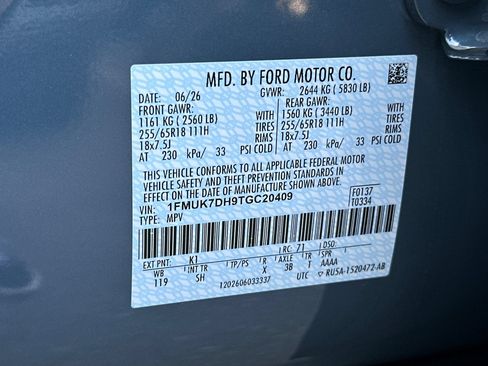 New 2026 Ford Explorer Active w/ Active Comfort Package RWD image 29