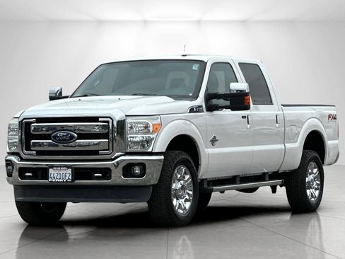 Used 2016 Ford F350 Lariat w/ Lariat Ultimate Package AWD/4WD image 8