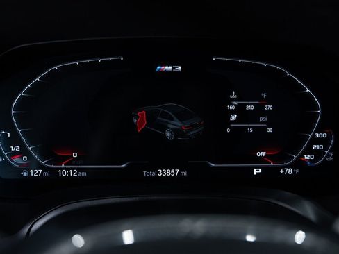 Used 2022 BMW M3 Competition w/ M Carbon Exterior Package RWD image 24