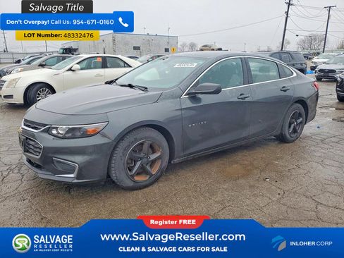 Used 2017 Chevrolet Malibu LS FWD image 1