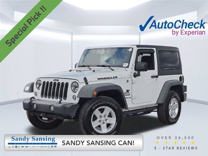 Used 2017 Jeep Wrangler Sport w/ Quick Order Package 24S