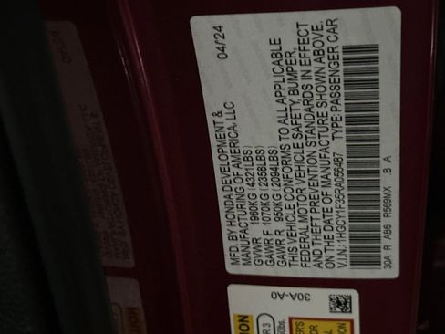 Used 2024 Honda Accord EX image 34