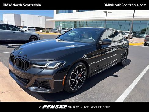 Certified 2023 BMW 530i w/ M Sport Package RWD image 1