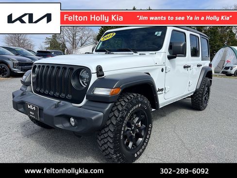 Used 2022 Jeep Wrangler Unlimited Sport image 1