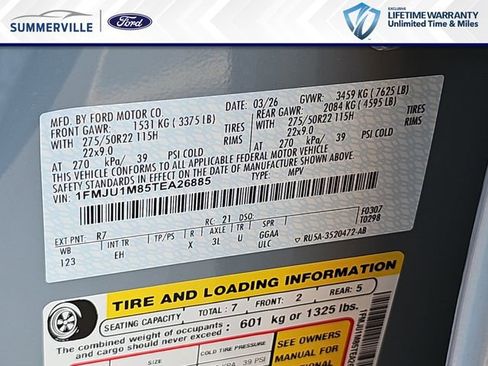 New 2026 Ford Expedition Platinum image 39