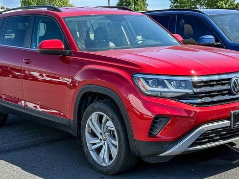 Used 2021 Volkswagen Atlas SE w/ Towing Package AWD/4WD image 3