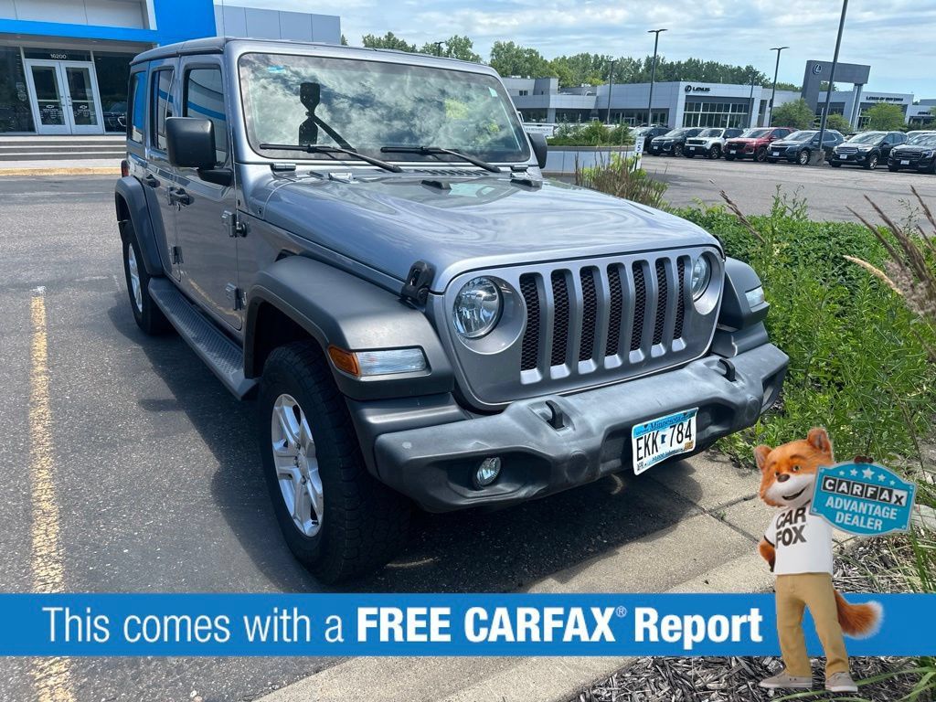 Used 2019 Jeep Wrangler Unlimited Sport S AWD/4WD image 2