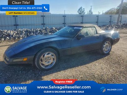 Used 1991 Chevrolet Corvette Convertible