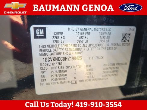 Used 2017 Chevrolet Silverado 1500 W/T w/ Black Out Edition AWD/4WD image 30