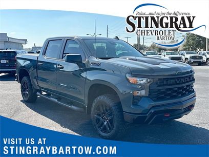 New 2026 Chevrolet Silverado 1500 Custom Trail Boss w/ LPO, Dark Essentials Package