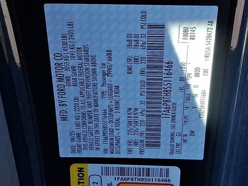 Certified 2025 Ford Mustang Coupe image 26