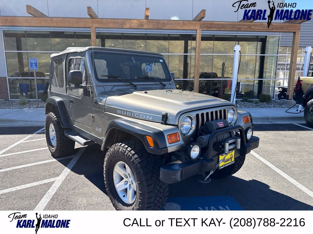Used 2003 Jeep Wrangler Rubicon AWD/4WD image 3