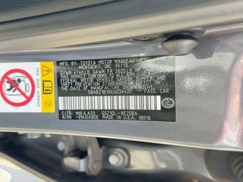 Used 2019 Lexus ES 350 w/ Accessory Package image 21