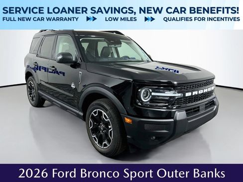Used 2026 Ford Bronco Sport Outer Banks AWD/4WD image 1