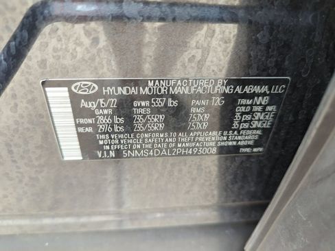 Used 2023 Hyundai Santa Fe Limited AWD/4WD image 28