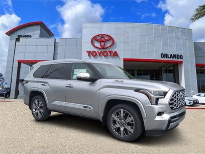 New 2026 Toyota Sequoia Capstone