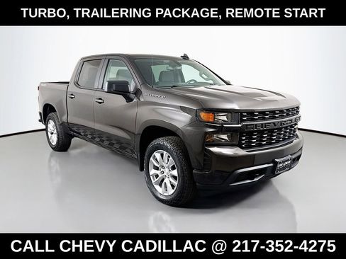 Used 2021 Chevrolet Silverado 1500 Custom image 1
