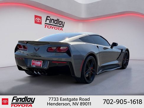 Used 2016 Chevrolet Corvette Stingray Coupe w/ Carbon Flash Badge Package RWD image 3