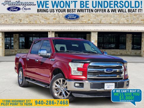 Used 2016 Ford F150 Lariat w/ Equipment Group 502A Luxury image 1